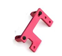 RC Repairs Accessories For Tamiya For SCANIA For King For Hauler 1/14 Metal Steering Servo Mount SR-0133 RC Semi Tractor Truck Tipper Upgrades Parts(Red)