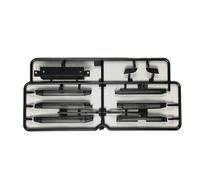 RC Repairs Accessories For Tamiya For Scania R470 R620 R730 1/14 Plastic Front Face Modification Shell Kit RC Truck Trailer Tipper DIY Parts(Black)