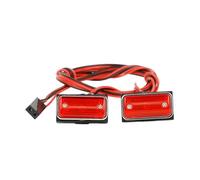 RC Repairs Accessories For Trx4 For Defender For Axial For Scx10 D90 For Bronco 1/10 2Pcs Turn Signal Lights RC Crawler Car Upgrade Parts(Red)