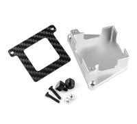 RC Repairs Components For Arrma For Vendetta 3S 1/8 Carbon Fiber Speed Test Bracket Protective Case Cover RC Car Upgrade Parts Accessories(Silver)