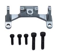 RC Repairs Components for Axial for Capra UTB18 1/18 Metal Front Servo Mount Bracket Servo Mount Rear Link Rod for Seat RC for Racing Car Upgrades(Titanium,Rear)