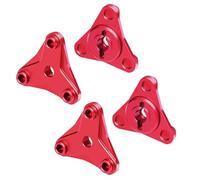RC Repairs Components For Tamiya For Hotshot II 2024-58737-A 1/10 GPM 7075 Alloy Wheel Hexes RC Upgrade Modification And Repair Parts(Red)