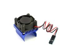 RC Repairs Components For Traxxas For TRX4M For TRX-4M For Defender For Bronco 1/18 Motor Heat Sink Cooling Blower Fan Motor Radiator For Racing Parts(Blue)