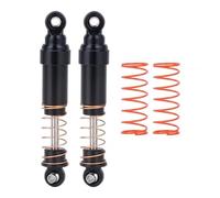 RC Repairs Components For TRX-4M For Bronco For Defender 1/18 52mm Aluminum Big Bore Shocks Absorbers Damper With Oil Filled RC Crawler Upgrade Parts(Black)