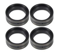 RC Repairs Components For TRX4M For Defender For Bronco 1/18 Brass Hub Weight Beadlock Rings 35g/Pcs RC Crawler Wheel Upgrade Parts(Black,4pcs)