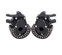 RC Repairs Components For Vanquish VS4-10 For Phoenix F10 1/10 Front And Rear Portal Axle Brass Knuckles Cover Weights RC Crawler Chassis Upgrade(Front Axle Kit)