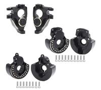 RC Repairs Components For Vanquish VS4-10 For Phoenix F10 1/10 Front And Rear Portal Axle Brass Knuckles Cover Weights RC Crawler Chassis Upgrade(3 Piece Set)