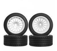 RC Repairs Models For Tamiya For TT01 TT01E For TT02 For TT02B TA06 XV01 XV02 PTG-2 1/10 70mm Tire Wheel Tyre 12mm Hex RC For Racing Car Upgrade Parts(Size A)