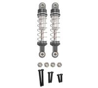 RC Repairs Models For WPL C14 C24 C34 C54 1/16 For MN D90 D99 D99S MN90 For MN98 For MN99S 1/12 4pcs Oil Filled Type Metal Shock Absorber RC Parts(Titanium,2pcs)