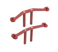 RC Repairs Models Spare For Arrma For Senton Big For Rock For Vorteks For Granite Typhoon 1/10 Aluminum Body Post Mount Model Accessory Assemble(Red)