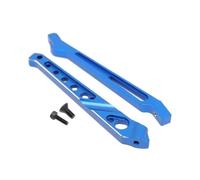 RC Repairs Models Spare For Arrma For Senton For Typhon 1/8 Aluminum Alloy Front Rear Chassis Brace Parts Scale RC Monster Truck Modified Replacement(Blue)