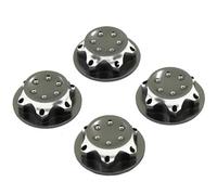 RC Repairs Models Spare For Arrma For X-maxx For Summit For E-revo 1:8 Aluminium Wheel Hub Cover 17mm Hex Nut Anti-skid Wheel Cov Rc Parts(Gray)