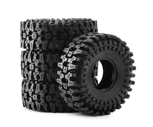 RC Repairs Models Spare For Axial For SCX10 Ii 90046 Pro For Capra For TRX4 D90 1/10 120mm 1.9" 4PSC Soft Rubber Tire Wheel Tyre RC Parts