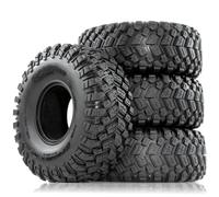 RC Repairs Models Spare For Axial For Tamiya For SCX10 D90 TF2 For MST 1:10 4PCS 1.9" Rubber Voodoo KLR Wheel Tires 116 * 45mm RC Crawler Parts