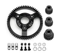 RC Repairs Models Spare For Traxxas For Slash For Stampede For Rustler 4x4 For VXL 6842 6843 3956 1/10 Harden Steel Spur Main Gear 32Pitch 0.8M RC(Size1)