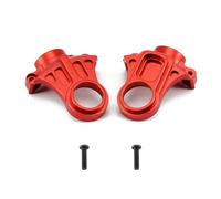 RC Repairs Parts For Arrma 3s For Mega550 For Vorteks For Senton For Granite For Big Rock For Typhon 1/10 Differential Yoke Set Differential Cover Upgrade RC Car Parts(Red)