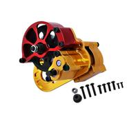 RC Repairs Parts For Axial For SCX10 1/10 Replacement All Metal Reverse Transmission Middle Gearbox With Motor Gear RC Crawler Car Parts Accessories(Yellow)