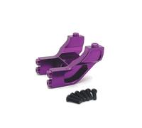 Rc Repairs Parts For MJX 14209 14210 1/14 Metal Upgraded Tail Wing Fixing Parts RC Car Accessories Replacement Repair Modification(PURPLE)