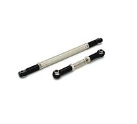 RC Repairs Parts For MN Model 1/12 For MN82 LC79 MN78 Modification RC Car Accessories Metal Upgrade Front Axle Steering Linkage Upgrade RC Car Parts(Black)