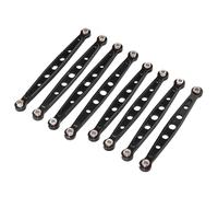 Rc Repairs Parts For MN128 MN86 MN86S G500 8 PCS Metal Fixed Rod Suspension Babos Remote Control Car Modification And Upgrade Accessories(Black)
