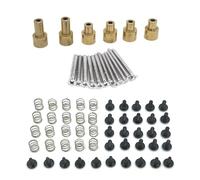 RC Repairs Parts For MN82 For MN82 Pro LC79 MN82S 1/12 Screw Set Spare Metal Screws Repair Tools Car Shell Raise The Column Fastener Kit RC Car Part(Pillar add Spring)