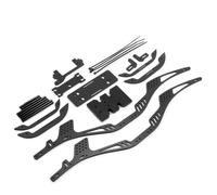 RC Repairs Parts For SCX10 II For Element For Enduro For Comp 1/10 For LCG For Chassis Kit Cheater Rigs Frame With Delrin Skid RC Car Crawler Builds Parts