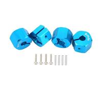 RC Repairs Parts For Tamiya For HSP For HPI For Traxxas For Slash For Axial For SCX10 D90 5/6/7/8/9/10/11/12mm 1/10 Adapter Hex 12mm Drive Hub Pin Screws RC Auto Truck Parts(Blue,9mm)