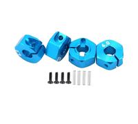 RC Repairs Parts For Tamiya For HSP For HPI For Traxxas For Slash For Axial For SCX10 D90 5/6/7/8/9/10/11/12mm 1/10 Adapter Hex 12mm Drive Hub Pin Screws RC Auto Truck Parts(Blue,6mm)