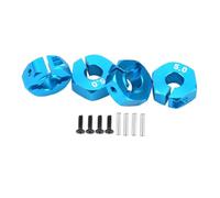 RC Repairs Parts For Tamiya For HSP For HPI For Traxxas For Slash For Axial For SCX10 D90 5/6/7/8/9/10/11/12mm 1/10 Adapter Hex 12mm Drive Hub Pin Screws RC Auto Truck Parts(Blue,5mm)