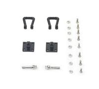 Rc Repairs Parts For TRX4 D90 For Axial For Scx10 For Wraith CC01 For Tamiya VS4 1/10 Metal Trailer Hook Rescue Chain Decoration RC Crawler Car(Black)