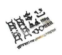 Rc Repairs Parts For ZD For Racing MT16 BX12 X12S JIUSI MT14R PT14R For Gladiator 1/14 Remote Control Car For Swing Arm Steering Cup 7-piece Set(Black)