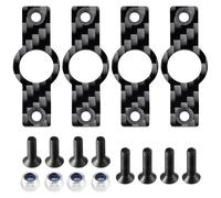 RC Repairs Spare Parts For Tamiya Clod Buster 1/10 Carbon Fiber Axle Tube Support Plate Remote Control Car Upgrade Accessories