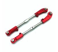 Rc Replace Parts For Arrma For Kraton For Outcast For Notorious For Talion 1/8 Adjustable Turnbuckle Tie Rod Steering Link With Aluminum Ends(Red)