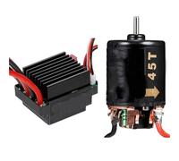 Rc Replace Parts For Scx10 90046 For Traxxas For Trx4 D90 For Hsp For Tamiya For Hpi 1/10 320A Brushed ESC 540 Motor 13T 21T 35T 45T 55T 80T RC Car(45T)