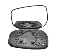 RC Replacement for Wing Mirror Glass Jazz 2008 2009 2010 2011 2012 2013 2014 2015 Heated Mirror Right Hand Side UK Driver Side (Left Hand Side - UK Passenger Side)