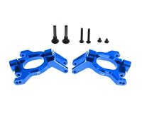 Rc Replacement Parts For Arrma For BLX For Mojave 4S For Kraton For Outcast 4S 4X4 1/8 1/10 Metal C Hub Carriers Caster Blocks RC Car Upgrade Parts(Blue)
