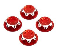 Rc Replacement Parts For Arrma For X-maxx For Summit For E-revo 1:8 Aluminium Wheel Hub Cover 17mm Hex Nut Anti-skid Wheel Cov Rc Parts(Red)