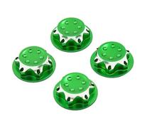 Rc Replacement Parts For Arrma For X-maxx For Summit For E-revo 1:8 Aluminium Wheel Hub Cover 17mm Hex Nut Anti-skid Wheel Cov Rc Parts(Green)