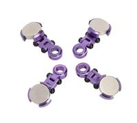 RC Replacement Parts For Axial For SCX10 D90 For HSP 1/10 Stealth Invisible Body Shell Mount Kit RC Car Accessories(Purple)