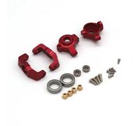 RC Replacement Parts For FMS For Fire For Horse For EAZYRC 1/18 For Thunder Storm RC Remote Control Car Metal Accessories C For Seat Steering Cup(Red)