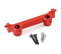 Rc Replacement Parts for Hpi Venture for 1/18 Alu Alloy Servo Mount Hex Adapter Diff Cup Front Rear CVD for Universal Bracket RC Upgrade Parts(Bracket-Red)