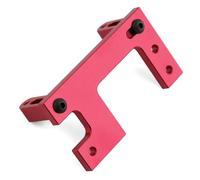 RC Replacement Parts For Tamiya For SCANIA For King For Hauler For MAN 1/14 Metal Steering Servo Mount SR-0133 RC Semi Tractor Truck Tipper Upgrades Parts(Red)