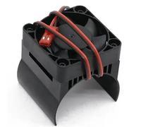 Rc Replacement Parts For Traxxas For Arrma For E-Maxx For E-Revo For Summit For Kraton For Talion For Typhon 1/10 1/8 Cooling Fan Heat Sink RC Parts(Black)