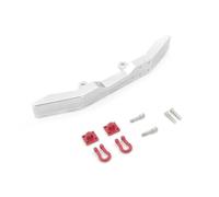 Rc Replacement Parts For WPL B14 B16 B24 B36 For JJRC Q60 Q61 Metal Front Bumper With Tow Hook 1/16 4WD 6WD RC Military Truck Upgrade Parts Accessories(Silver)