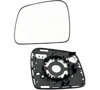 RC Replacement Wing Mirror Glass for Grand Cherokee 2011 to 2019 & Dodge Durango 2014 to 2021 models Heated Mirror (Left Hand Side - UK Passenger Side)