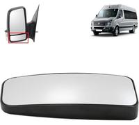 RC Replacement Wing Mirror Glass for Mercedes Sprinter 2006 2007 2008 2009 2010 2011 models Not Heated Mirror (Left Hand Side - UK Passenger Side)
