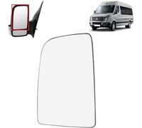 RC Replacment Aftermarket Door Wing Mirror Glass for Mercedes Sprinter Van 2006 to 2018, Van 2010 to 2018 models Heated Mirror (Left Hand Side - UK Passenger Side)