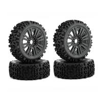 RC Rims Hubs Tire For ARRMA For Typhon For Talion For Traxxas For Redcat For Losi For Kyosho For Buggy 1/8 120mm RC Wheels Tire 17mm Hex Off Road Car(4pcs)