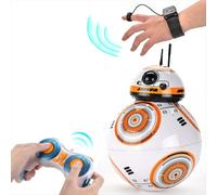 RC Robot 2.4G Radio Remote Control with Sound Gesture Induction Sensor Intelligent Robot Model Kid Electronic Toy Gift