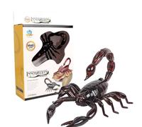 RC Scorpion Toy - Remote Control Fake , Giant Simulation Model with Glowing Eyes and Crawling Motion | Realistic Infrared Scary Prank Joke Toy for Parties Holidays